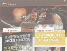 Tablet Screenshot of bieres-et-chopes.fr